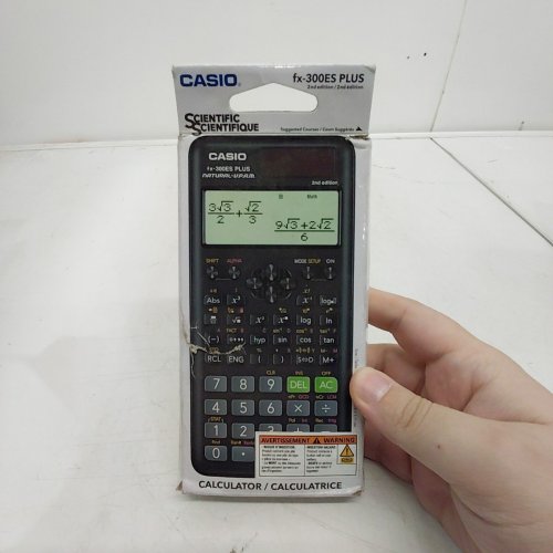 CASIO SCIENTIFIC CALCULATOR - 2ND EDITION - BLACK (MODEL: FX-300ES PLUS) image 3