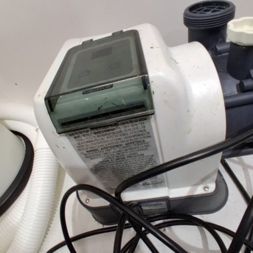INTEX SX1500 KRYSTAL CLEAR SAND FILTER PUMP FOR ABOVE GROUND POOLS - 1500GPH (MODEL: 26643EG) image 5