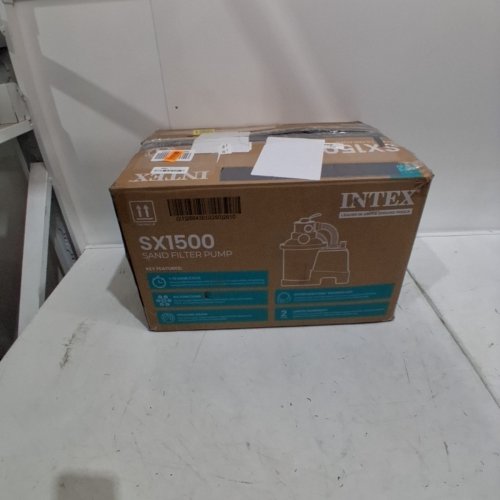INTEX SX1500 KRYSTAL CLEAR SAND FILTER PUMP FOR ABOVE GROUND POOLS - 1500GPH (MODEL: 26643EG) image 6