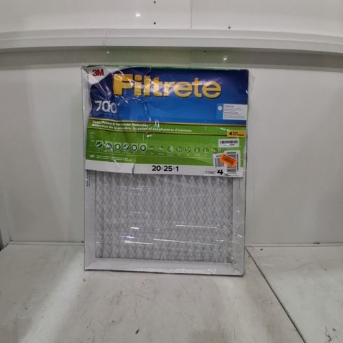 4PK 3M FILTRETE AC FURNACE AIR FILTER - MPR 700 - MERV 8 - 20" X 25" X 1" - WHITE image 2