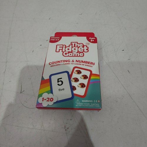 THE FIDGET GAME COUNTING & NUMBERS LEARNING CARD GAME image 2