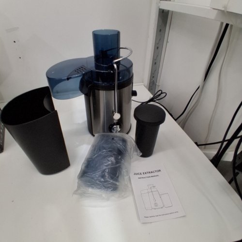 ELECTRIC JUICER MACHINE FOR FRUIT AND VEGETABLES - BLACK (MODEL: JH-3028) image 3
