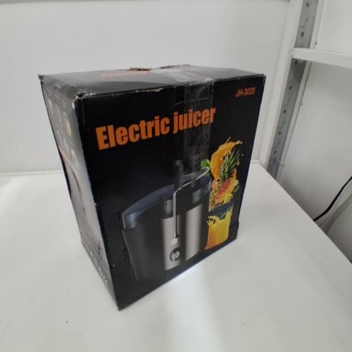 ELECTRIC JUICER MACHINE FOR FRUIT AND VEGETABLES - BLACK (MODEL: JH-3028) image 5