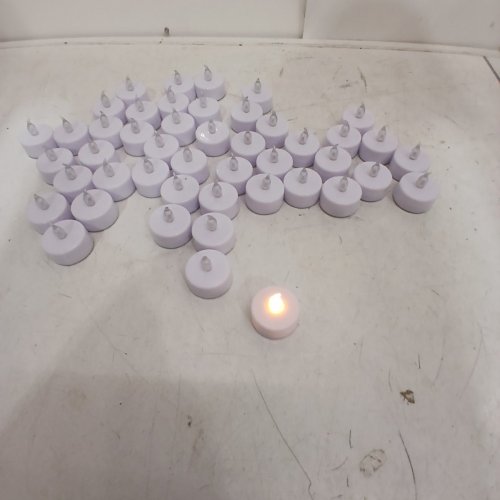 46PK PANDAING BATTERY OPERATED FLAMELESS TEALIGHT CANDLES - WARM WHITE image 3