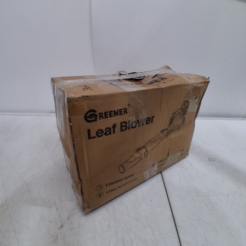 GREENER CORDLESS LEAF BLOWER - 21V - 2AMP - GREEN/BLACK (MODEL: LB-01) image 7