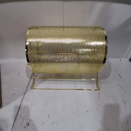 CARNIVAL CANADA RAFFLE DRUM MEDIUM SIZE, BARREL TUMBLER, 16” X 12” - BRASS - (MODEL: RTD-1612-GD-CA) image 2