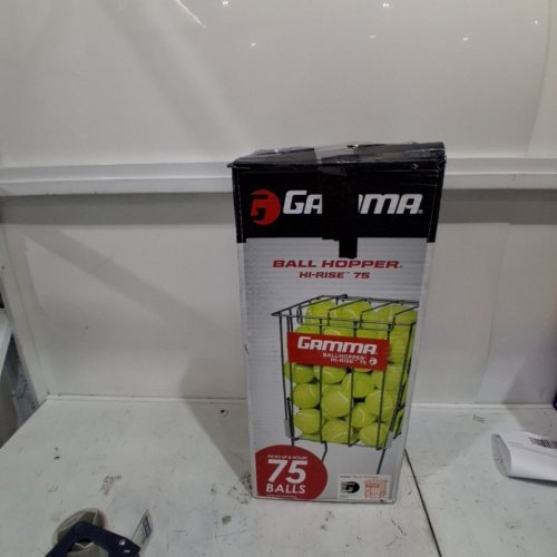 GAMMA SPORTS TENNIS BALL HOPPER - UP TO 75 BALLS - ORANGE (MODEL: BHHRA-14) image 5
