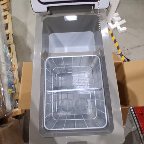 EUHOMY ELECTRIC COOLER REFRIGERATOR FRIDGE/FREEZER WITH APP CONTROL - 55L CAP - 12V - BLACK/GREY (MODEL: CF001-55GR-CAEH) image 5