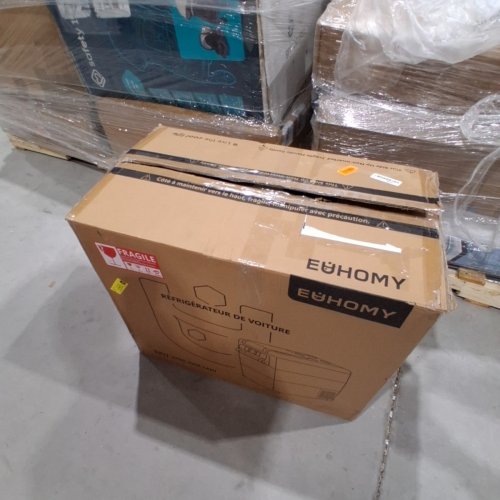 EUHOMY ELECTRIC COOLER REFRIGERATOR FRIDGE/FREEZER WITH APP CONTROL - 55L CAP - 12V - BLACK/GREY (MODEL: CF001-55GR-CAEH) image 10