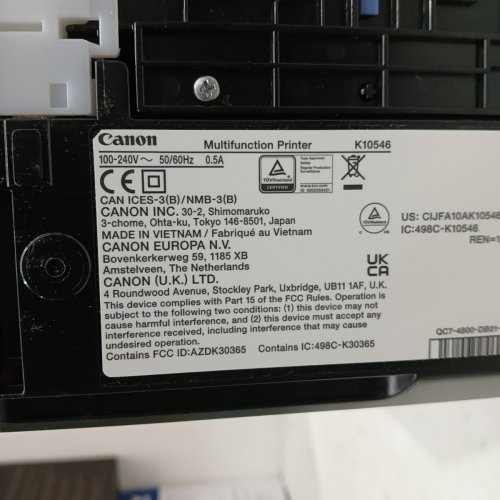 CANON PIXMA ALL-IN-ONE WIRELESS INKJET PRINTER - BLACK (MODEL: TR4720) image 10