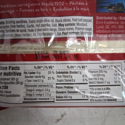 12PK KING OSCAR, SKINLESS & BONELESS MACKEREL FILLETS - 115G EACH - MEDITERRANEAN STYLE image 2