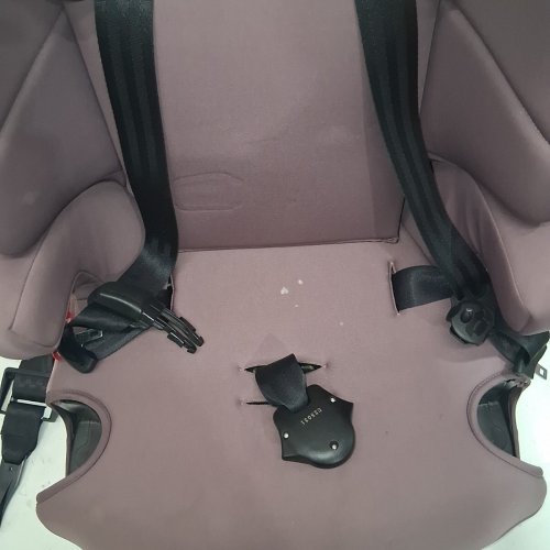GRACO TRANZITIONS 3-IN-1 LIGHTWEIGHT ADJUSTABLE HEIGHT HARNESS BOOSTER CAR SEAT WITH CUP HOLDERS - 100LB MAX WEIGHT - ELOISE PURPLE (MODEL: 2217080) image 6