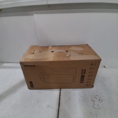 FOXDAWN 240W OUTPUT PORTABLE PARTY SPEAKER - BLACK AND ORANGE (MODEL: PARTYTIME300) image 5