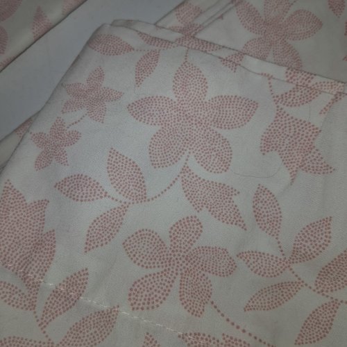 3PC MAINSTAYS 300 THREAD COTTON BLEND SHEET SET - TWIN - PINK FLORAL image 3