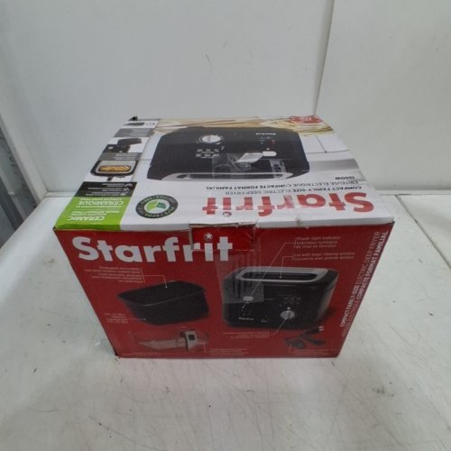 STARFRIT COMPACT DEEP FRYER - 2.5L CAPACITY - BLACK (MODEL: 024611) image 7