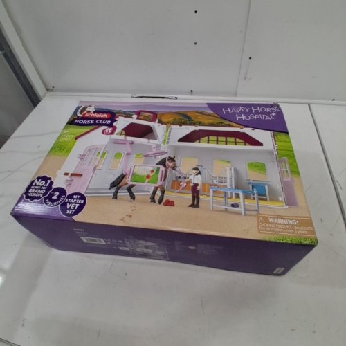 64PC SCHLEICH CLUB HAPPY HORSE HOSPITAL PLAYSET (MODEL: 42787) image 3