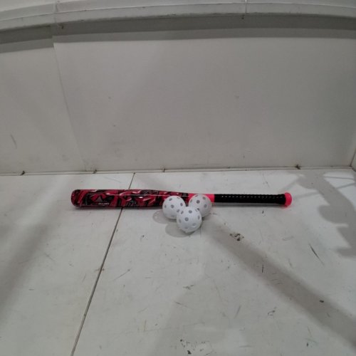 4PC ORTIZ34 GRAND SLAM PLASTIC YOUTH BAT AND BALLS - 29" - PINK (MODEL: 5TZBT0113P6E20 image 2