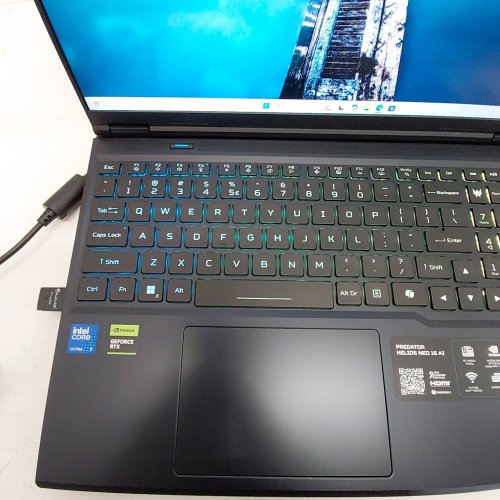 ACER PREDATOR HELIOS NEO 16 AI 16" 240HZ GAMING LAPTOP - INTEL CORE ULTRA 7-255HX - 16GB DDR5 - 1TB SSD - RTX 5070 - WINDOWS 11 HOME - OBSIDIAN BLACK image 3