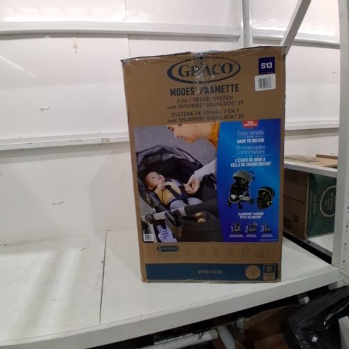 GRACO MODES PRAMETTE 3-IN-1 STROLLER TRAVEL SYSTEM - ELLINGTON STYLE (MODEL: 2111218) image 5