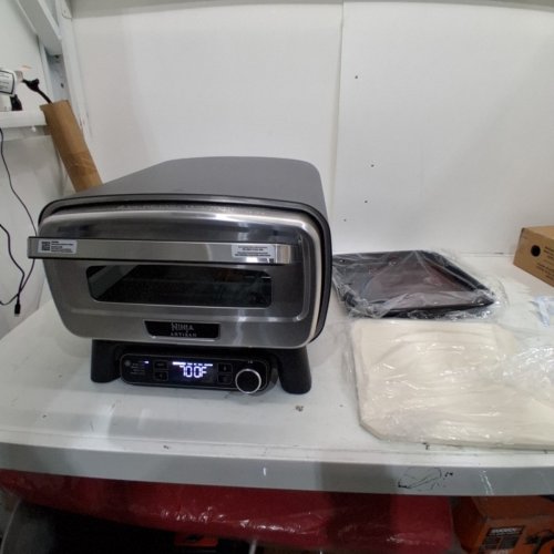 NINJA ARTISAN OUTDOOR PIZZA OVEN WITH 700F MAX TEMPERATURE - 12" - BLACK (MODEL: MO201C) image 3