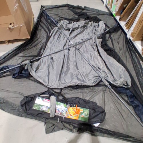 COLEMAN SCREENED BACK HOME CANOPY TENT WITH INSTANT SETUP - 11FT X 11FT - BLACK AND NAVY (MODEL: 2000036712) image 2