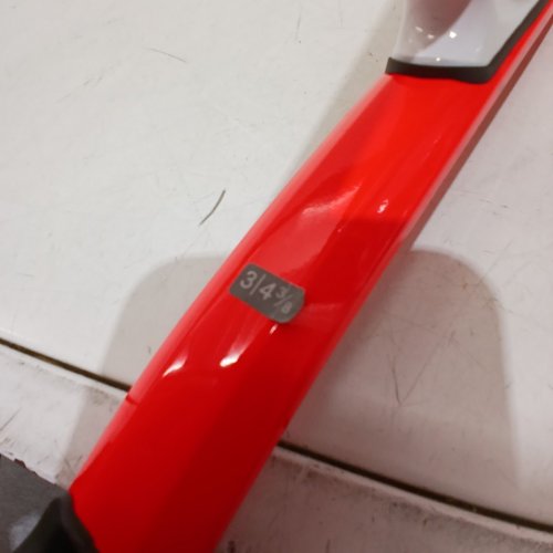 WILSON FEDERER ADULT TENNIS RACKET - 27.5" / 3 - 4 3/8" - RED/BLACK image 3