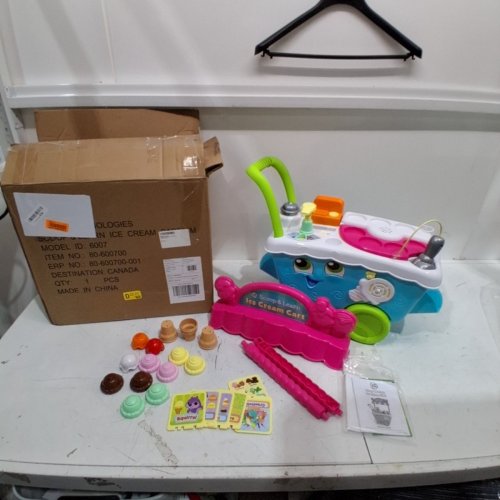 LEAPFROG SCOOP AND LEARN ICE CREAM CART (MODEL#; 80-600700) image 4