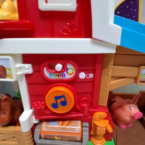 FISHER-PRICE LITTLE PEOPLE CARING FUN ANIMAL FARM PLAYSET - MULTICOLOUR - (MODEL: JGX61) image 2