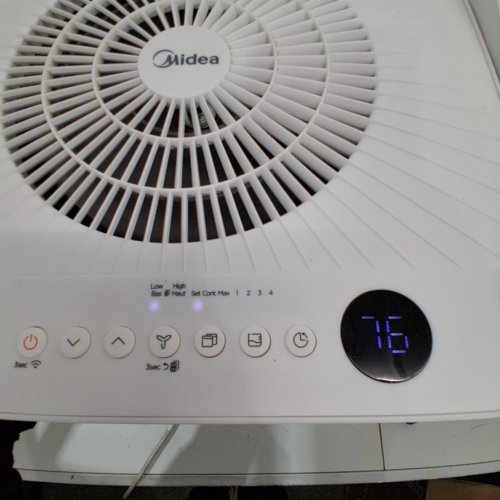 MIDEA CUBE CONVERTIBLE SMART HUMDIFIER - 16.5L CAPACITY - COVERS 3500SQ.FT. - WHITE (MODEL: MAD35S1QWT) image 2