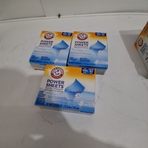 150PK ARM & HAMMER LAUNDRY DETERGENT POWER SHEETS - FRESH LINEN (MODEL: 2001879 ) image 2