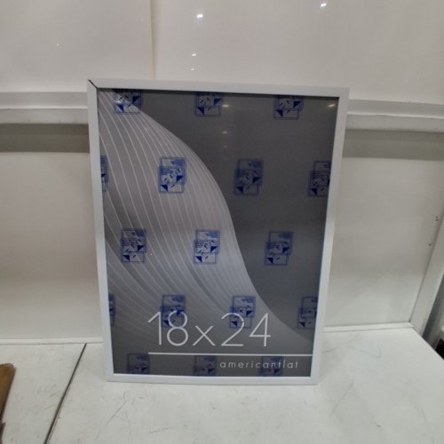 AMERICAN FLAT POSTER FRAME - 18" X 24" - WHITE image 2