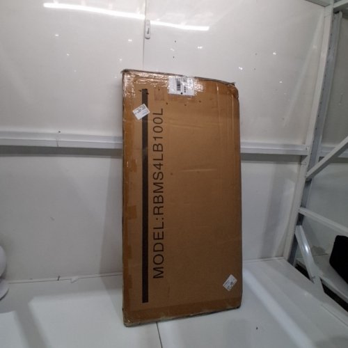 HEAVY DUTY GARAGE SHELVING UNIT SHELVES - 60" X 40" X 20" - 2000LBS CAP - BLACK (MODEL: RBMS4LB100L) image 2