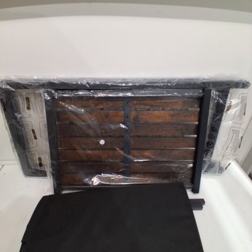 VASAGLE LAUNDRY HAMPER -65L- BLACK AND BROWN (MODEL: BLH101) image 4