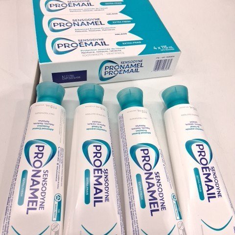 4PK SENSODYNE PRONAMEL ADVANCED ENAMEL REPAIR TOOTHPASTE - 115ML/EACH - EXTRA FRESH image 2