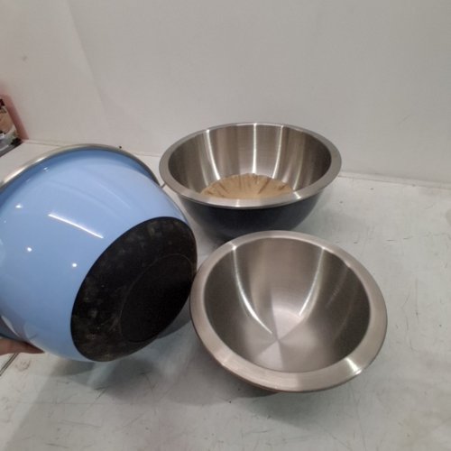 3PC OXO GOOD GRIPS MIXING BOWLS - STAINLESS STEEL (MODEL: 11289200) image 3