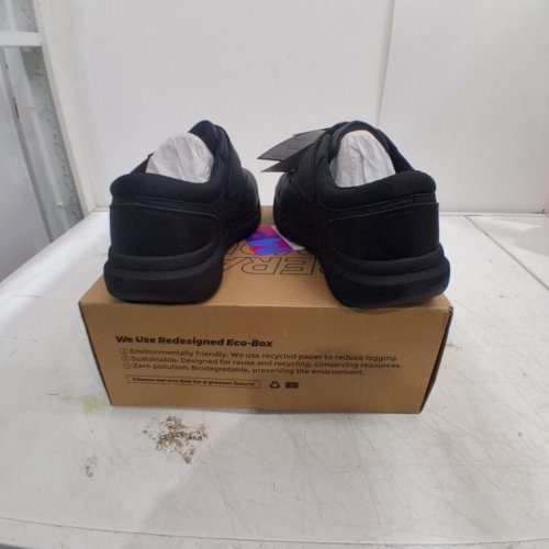 MEN'S FITVILLE EASYTOP DELUXE DRESS SHOES - 10EW - BLACK (STYLE: ETDCBLACK10EW) image 3