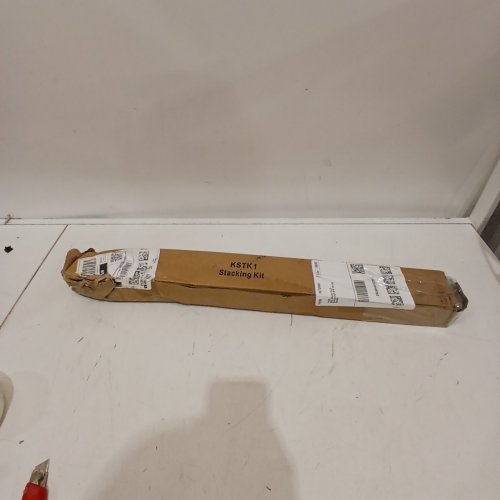 WASHER/DRYER STACKING KIT - USED FOR LG 27" WASHERS AND DRYERS - CHROME/SILVER (MODEL: KSTK1) image 3