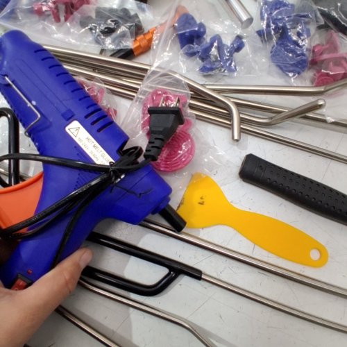 86PC VEVOR PAINTLESS VEHICLE DENT REPAIR/REMOVAL TOOL KIT (MODEL: XPT9017) image 4