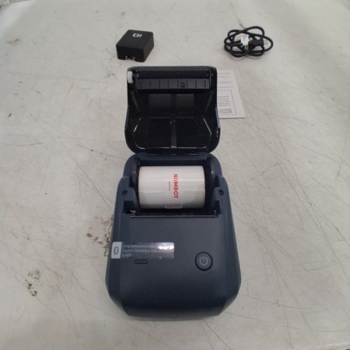 NIIMBOT LABEL MAKER WITH AUTO IDENTIFICATION - BLACK/BLUE (MODEL: B1) image 4