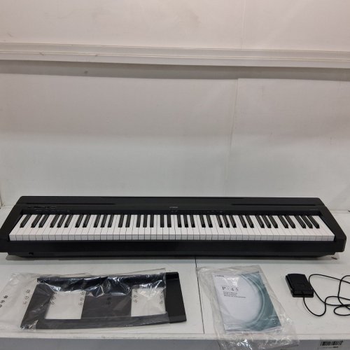 YAMAHA P45B ENTRY LEVEL 88-KEY WEIGHTED ACTION DIGITAL PIANO - BLACK (MODEL: P-45B) image 3