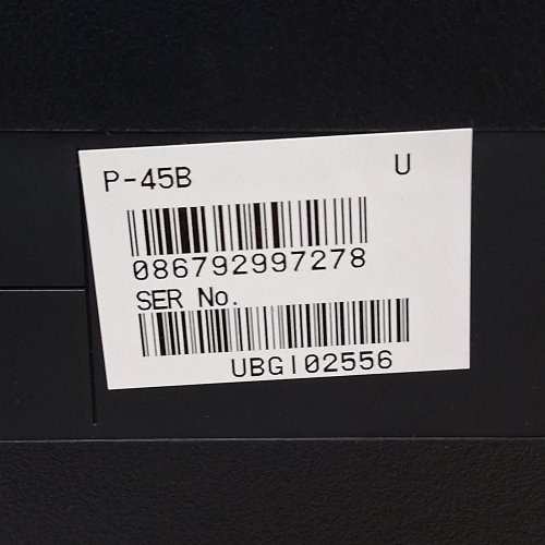 YAMAHA P45B ENTRY LEVEL 88-KEY WEIGHTED ACTION DIGITAL PIANO - BLACK (MODEL: P-45B) image 6