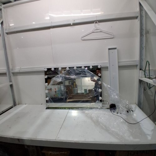 VANITY MIRROR WITH TOUCH SCREEN LIGHTS HOLLYWOOD VANITY MIRROR - 31" - WHITE image 6