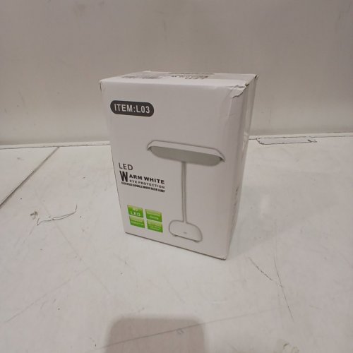 LED DESK LAMP - WHITE (ITEM: L03) image 4
