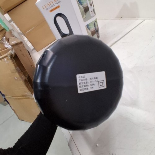 LEAFLESS HEALTHY WIND VORTEX BLADELESS FAN - BLACK (MODEL: X28W) image 4