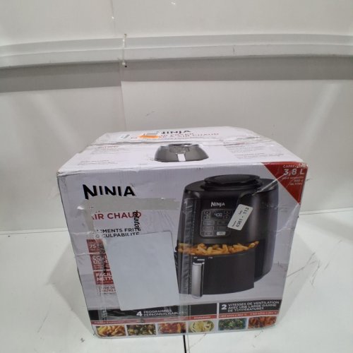 NINJA PROGRAMMABLE DIGITAL AIR FRYER - 3.8L CAPACITY - DARK GREY (MODEL: AF100C) image 6