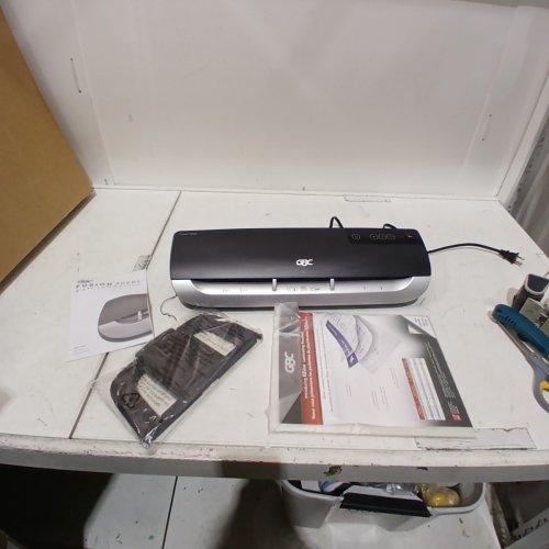 GBC FUSION 12" A4 LAMINATOR - 1250W, 10.4A - BLACK (MODEL : 3000L) image 3