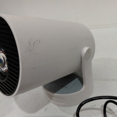 ALWTNIET MINI PROJECTOR WITH WIFI 6 AND BLUETOOTH 5.4, 180° ROTATION, 4K, 1080P, WHITE (MODEL:HY300ULTRA) image 4