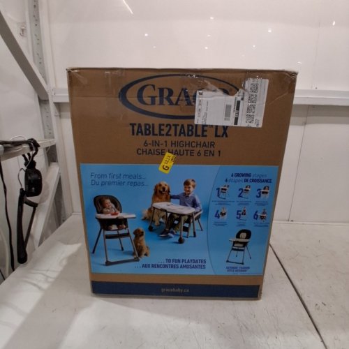 GRACO TABLE2TABLE LX 6-IN-1 HIGHCHAIR - ASTEROID (MODEL: 2111220) image 7