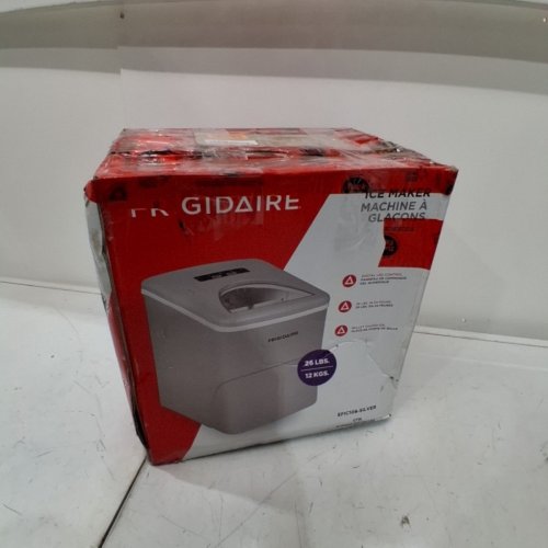 FRIGIDAIRE COMPACT ICE MAKER MACHINE - MAKES 26LBS/DAY - SILVER (MODEL: EFIC108-SILVER) image 6