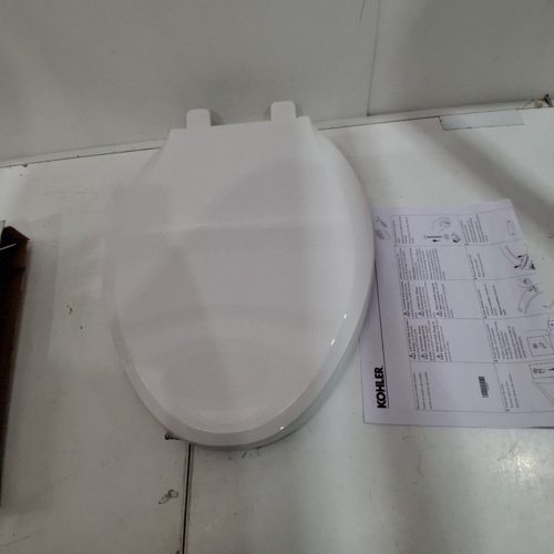 CACHET NIGHTLIGHT READY LATCH QUIET CLOSE ELONGATED TOILET SEAT - FITS BOWLS 18 5/8" - WHITE (MODEL:75796-RL-0) image 2